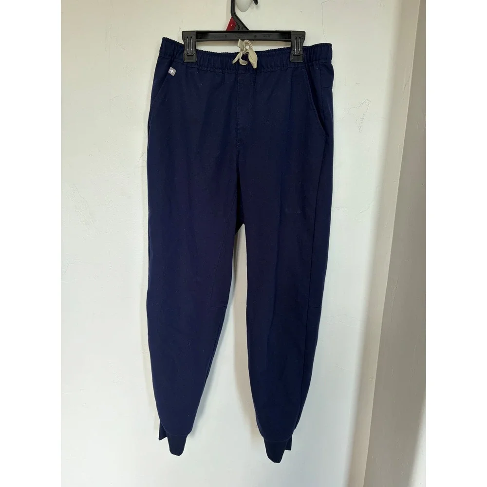 FIGS Tansen Jogger Scrub Pants Mens Navy Blue Slim Fit Medical Scrubs 1000203S